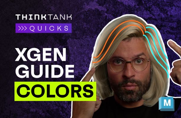 Maya XGen Tutorial | Master the Guide Color Tool